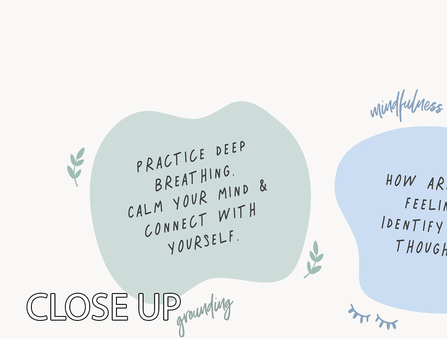 Self Care Checkin 3 Split Panel Canvas Print featuring three cohesive and elegant designs, perfect for enhancing any room's decor.