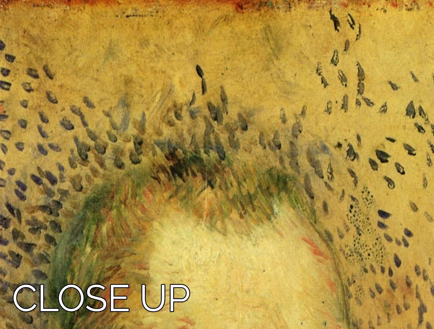 Self-Portrait 5 by Van Gogh 3 Split Panel Canvas Print showcasing vibrant colors and intricate details across three panels.