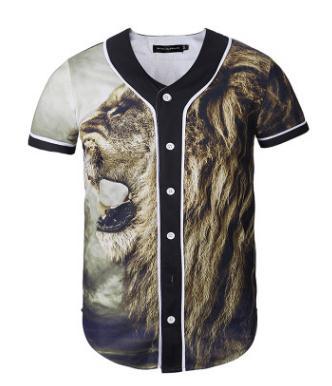 Men's short sleeve baseball jersey in slim fit with V-neck design, made from cotton and spandex blend, ideal for sports and casual wear.