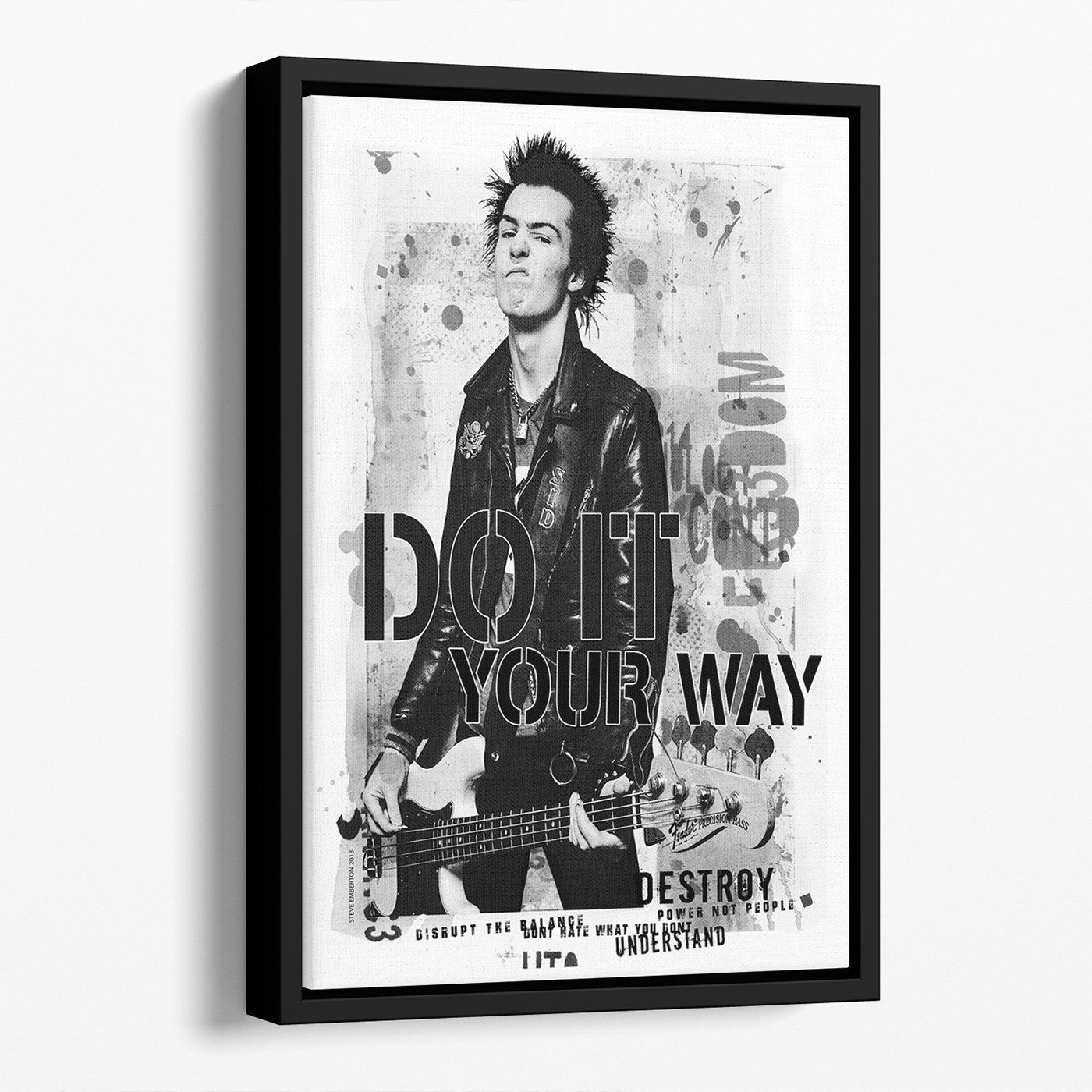 Sid My Way Canvas featuring vibrant and modern art prints suitable for any decor style.