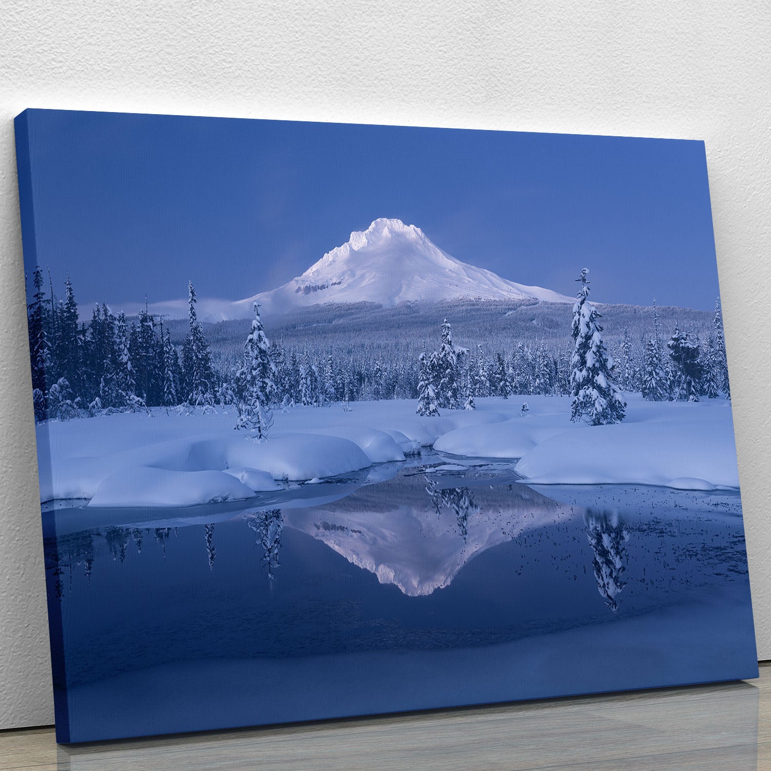Silence Canvas Print featuring serene landscapes and abstract designs, enhancing home decor.