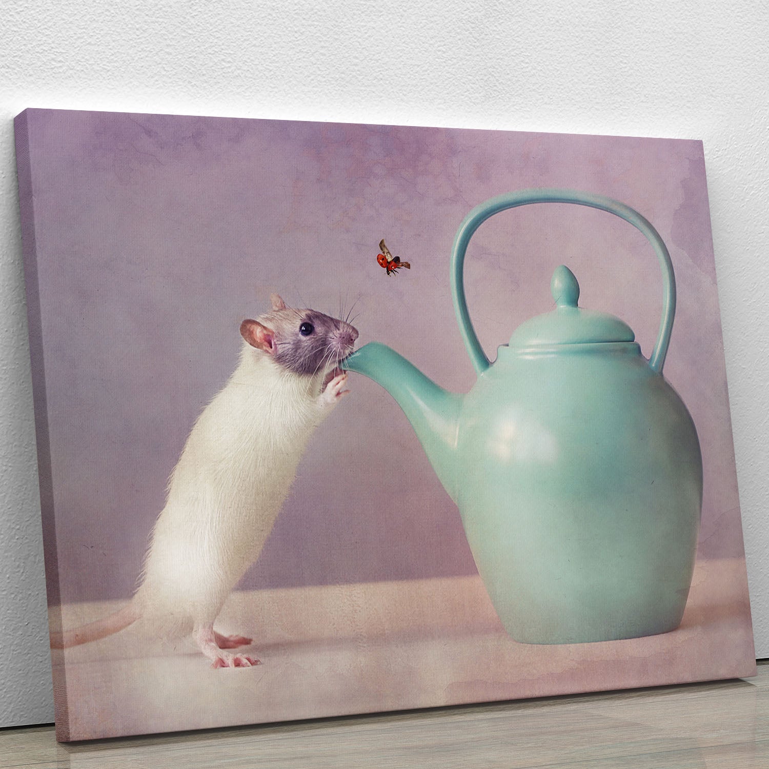 A beautiful Snoozy Canvas Print showcasing vibrant colors and intricate designs, perfect for home or office decor.