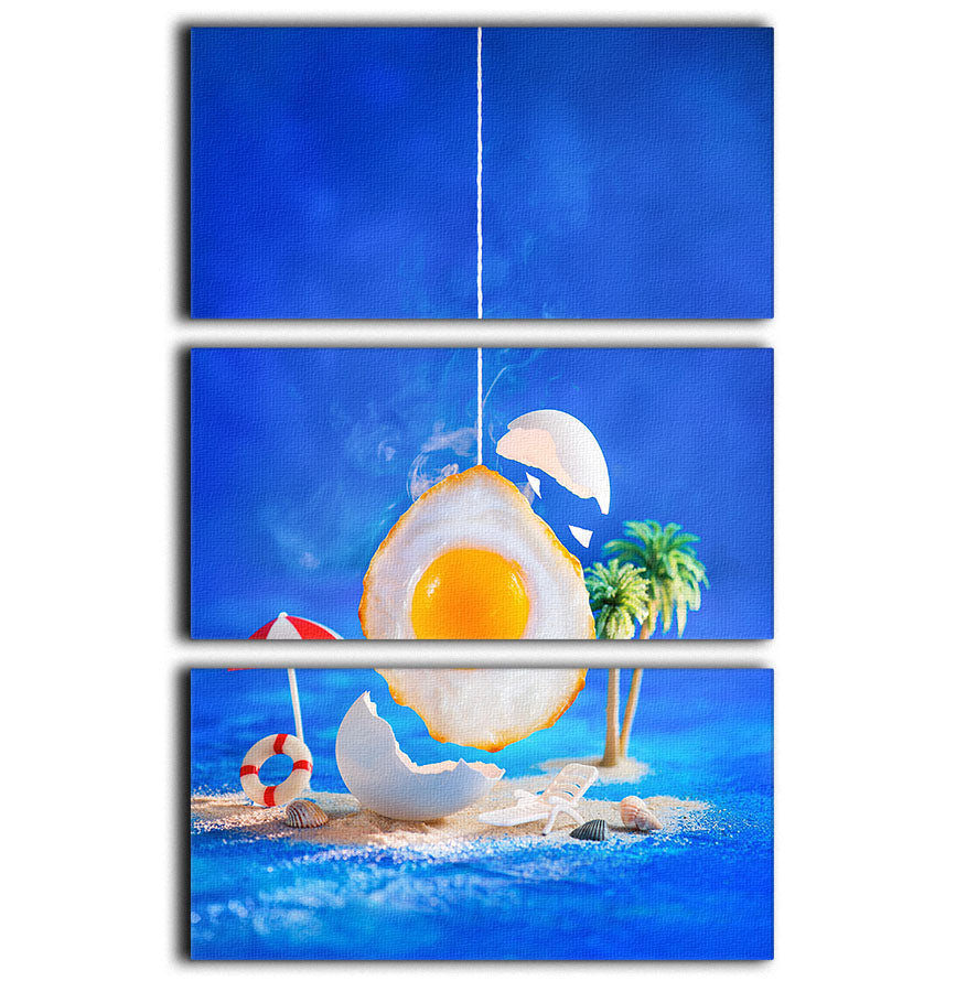 So Sunny 3 Split Panel Canvas Print featuring vibrant colors and elegant design, perfect for enhancing any living space.
