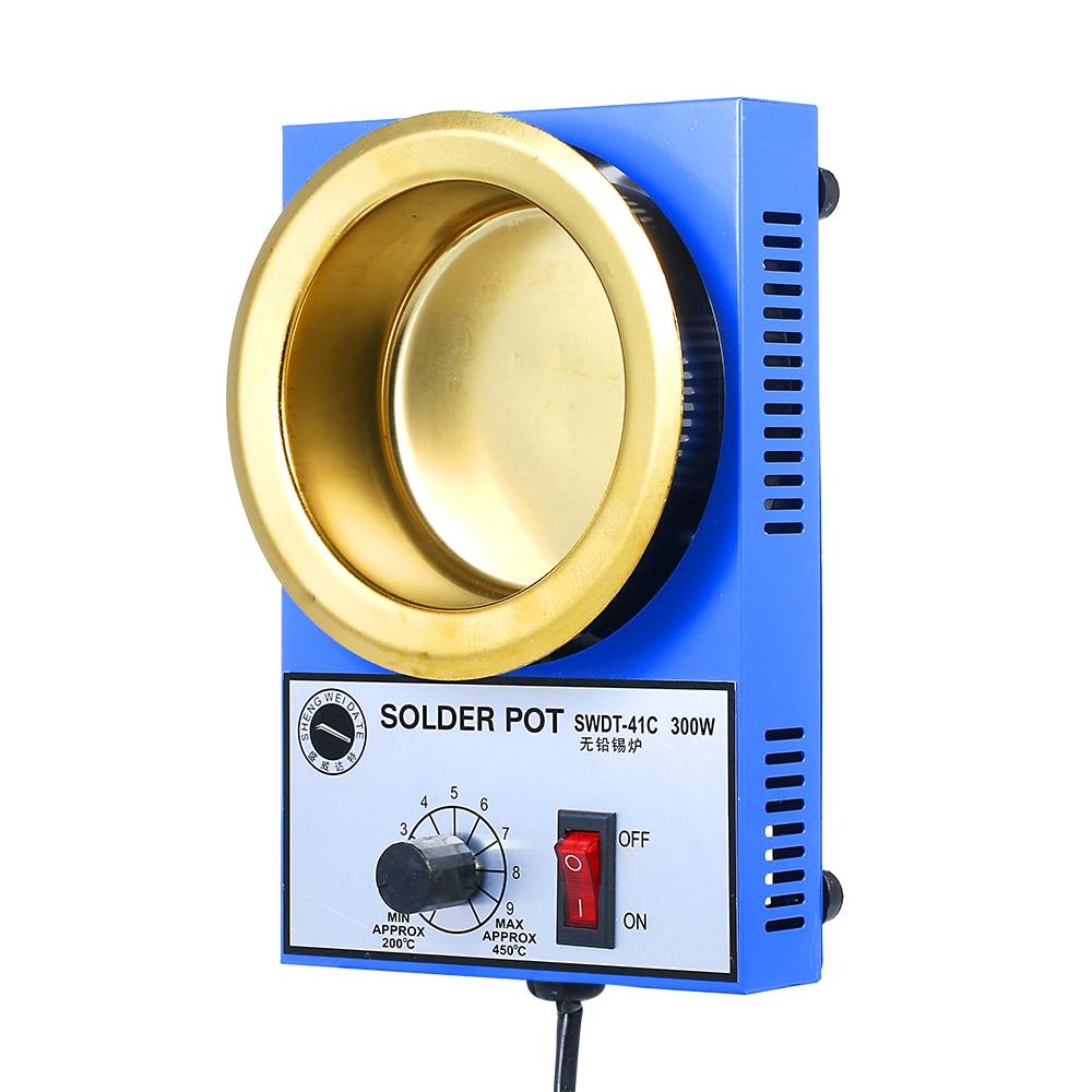 Soldering Pot 3000W 220V Mini Lead Soldering Iron with adjustable temperature and compact design, ideal for efficient soldering tasks.