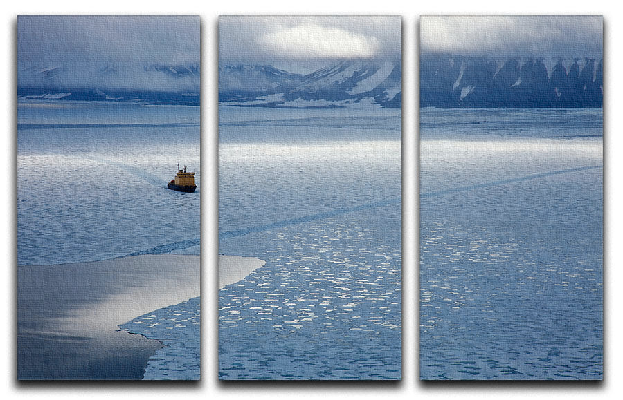 Spirit Of Adventure 3 Split Panel Canvas Print featuring vibrant colors and captivating design, perfect for home or office decor.