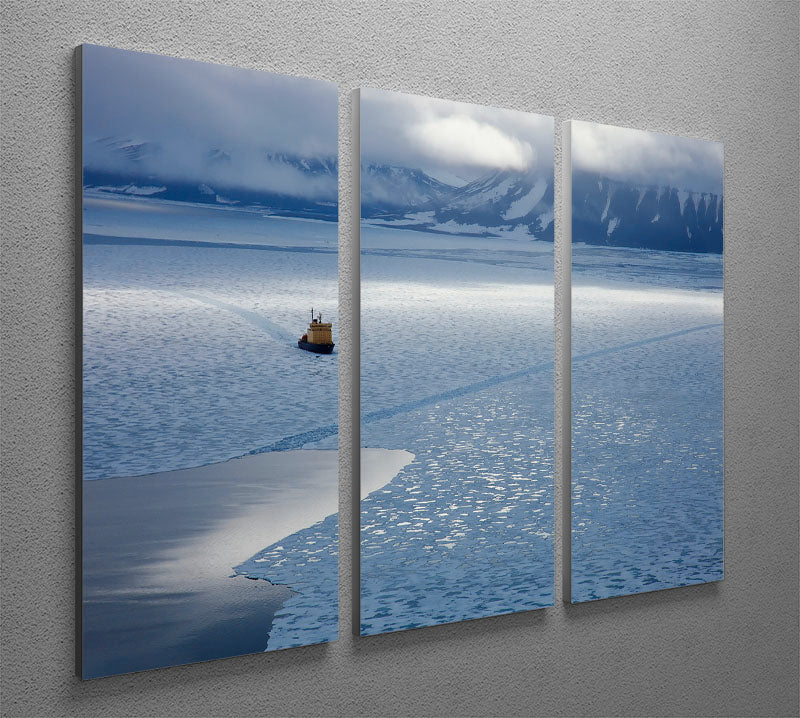 Spirit Of Adventure 3 Split Panel Canvas Print featuring vibrant colors and captivating design, perfect for home or office decor.