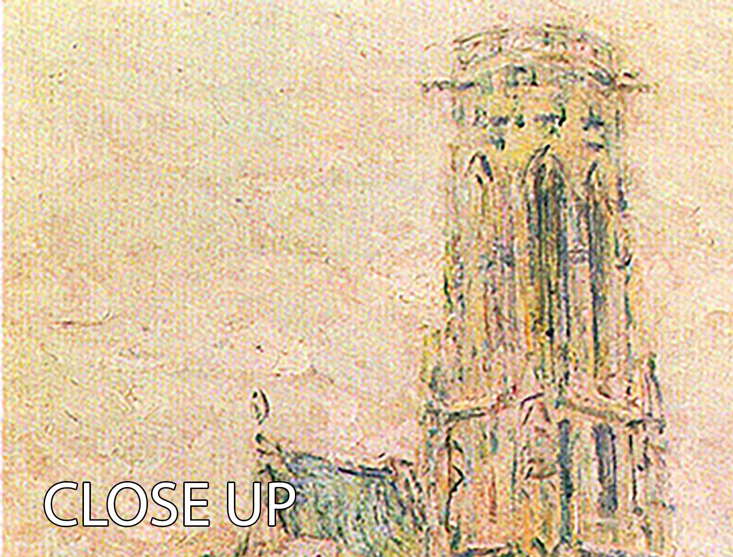 St. Germain l'Auxerrois 3-panel canvas print featuring vibrant colors and intricate details, perfect for home decor.