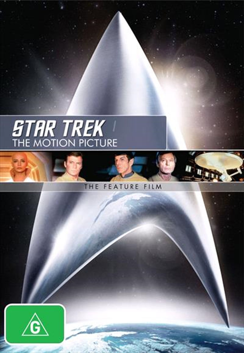 Star Trek 01 - The Motion Picture DVD cover featuring the USS Enterprise and iconic characters.