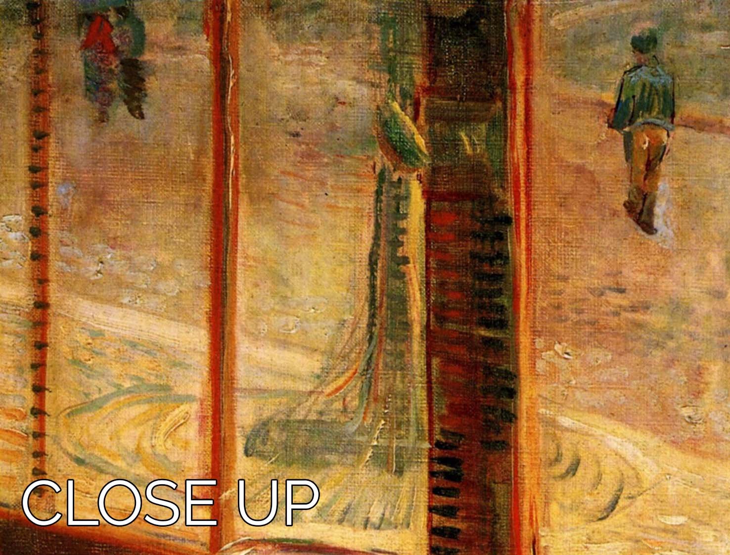 A beautiful 3-panel canvas print of Van Gogh's Still Life with Absinthe, showcasing vibrant colors and intricate details.