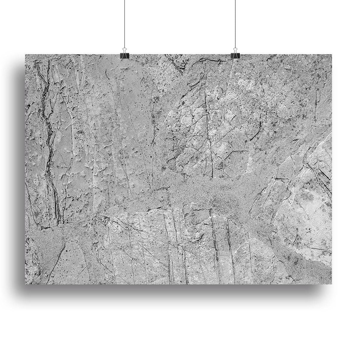 A stylish Stone Concrete Floor Canvas Print showcasing modern art with a textured concrete design, perfect for contemporary decor.