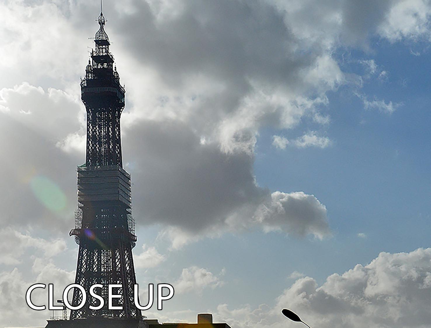 Stormy Blackpool 3 Split Panel Canvas Print showcasing a captivating coastal scene with dramatic skies.