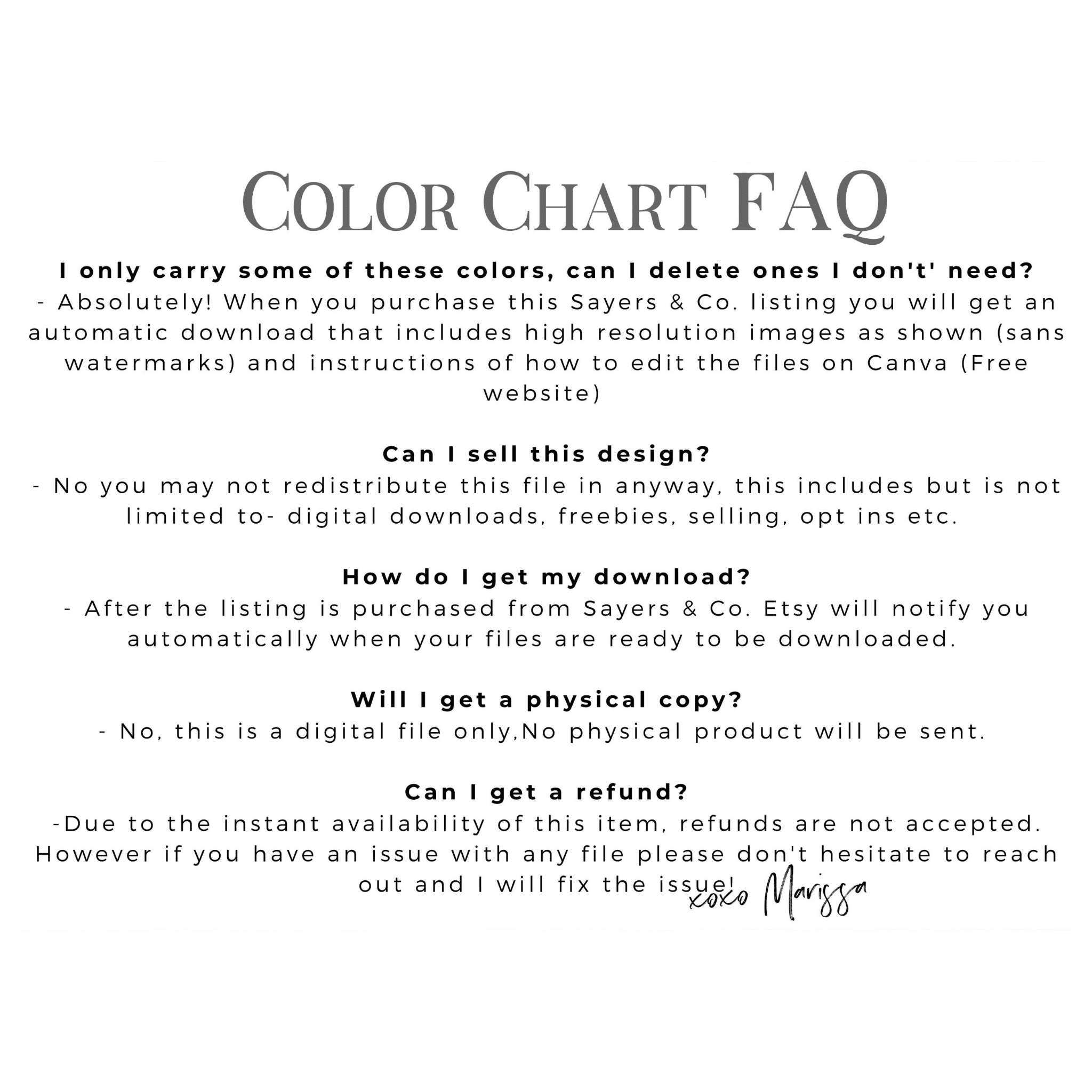 Style-tech Opal Adhesive Vinyl Color Chart showcasing a variety of vibrant colors available for digital download.