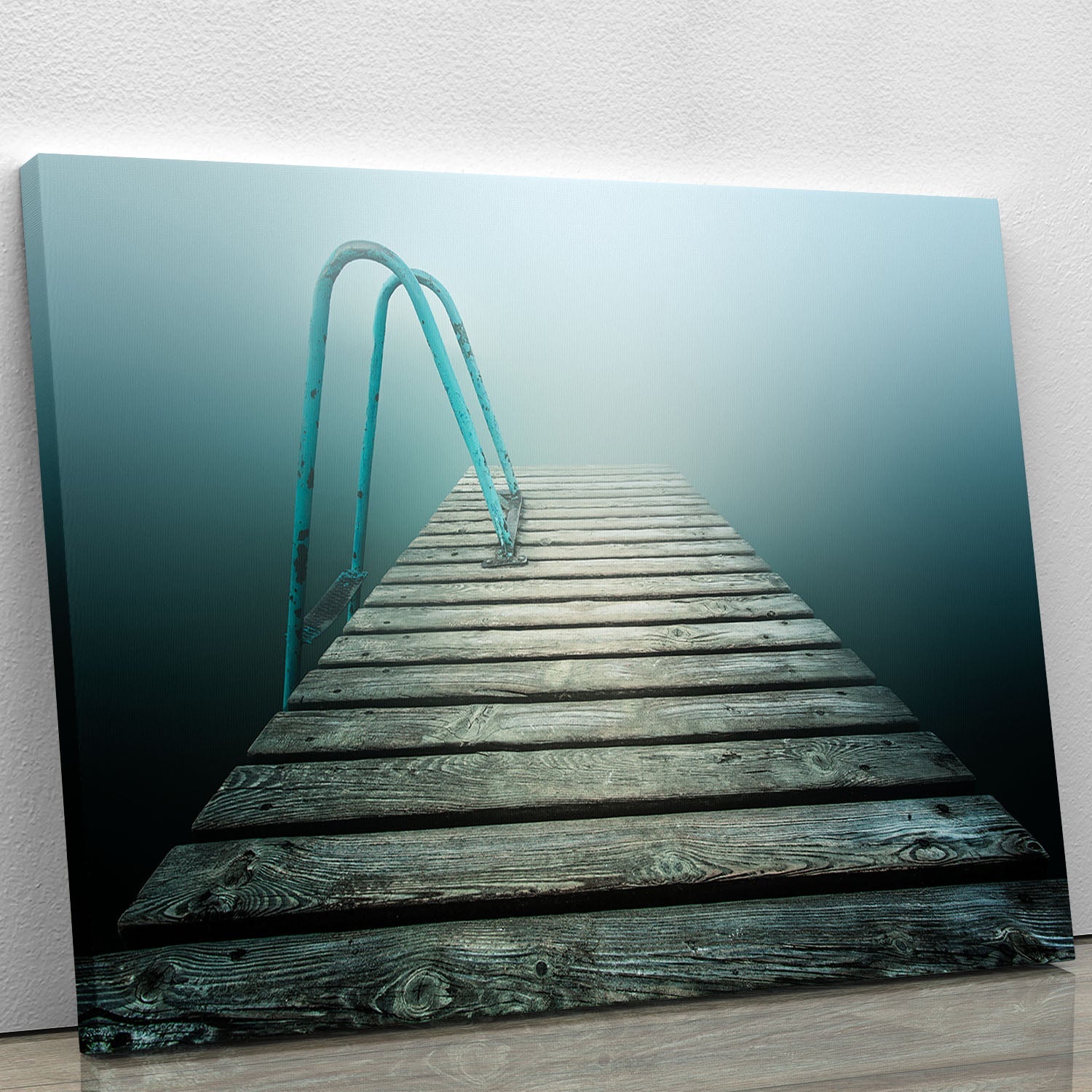 A vibrant Summer Memories Canvas Print showcasing a beautiful summer landscape with bright colors and intricate details, perfect for home decor.