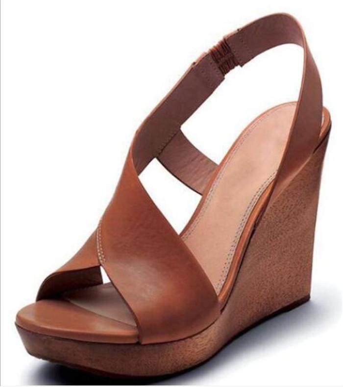 Stylish Summer Shoes for Women featuring a peep toe design and wedge heel, perfect for summer parties.