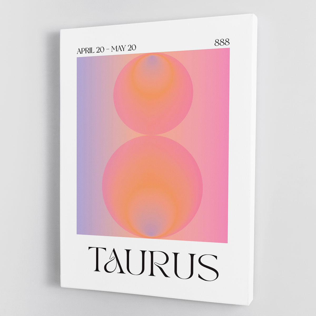 Taurus Zodiac Resilience Poster featuring intricate design and vibrant colors, perfect for home decor.