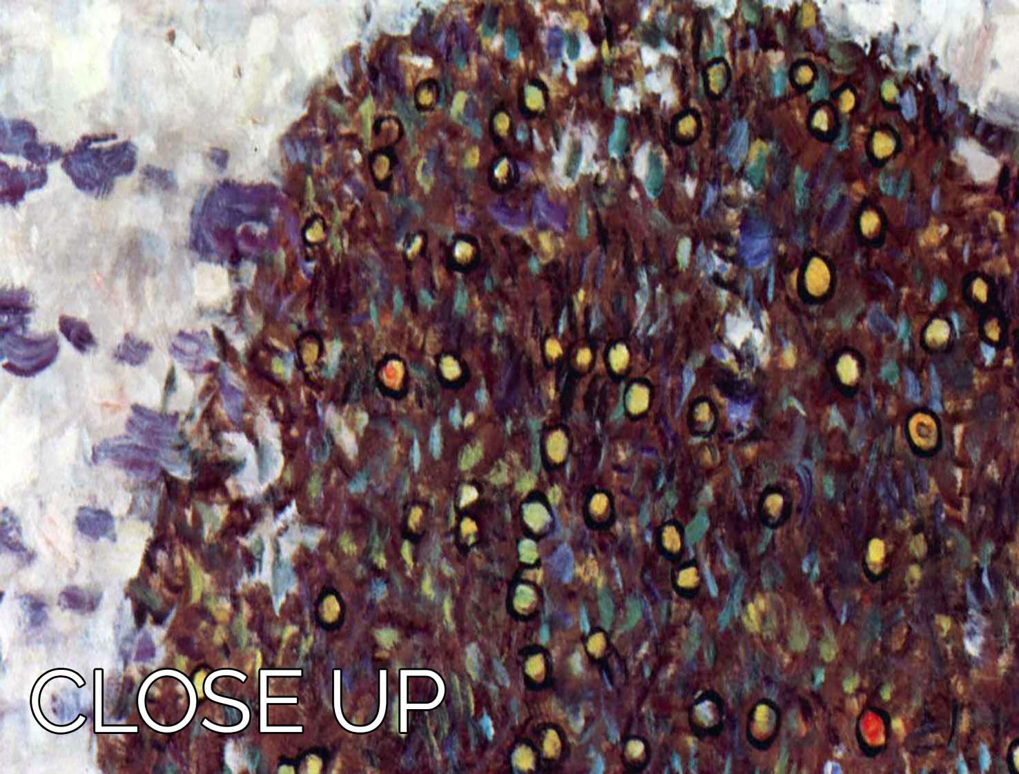 The Apple Tree by Klimt 3-panel canvas print showcasing vibrant colors and intricate details, perfect for home decor.