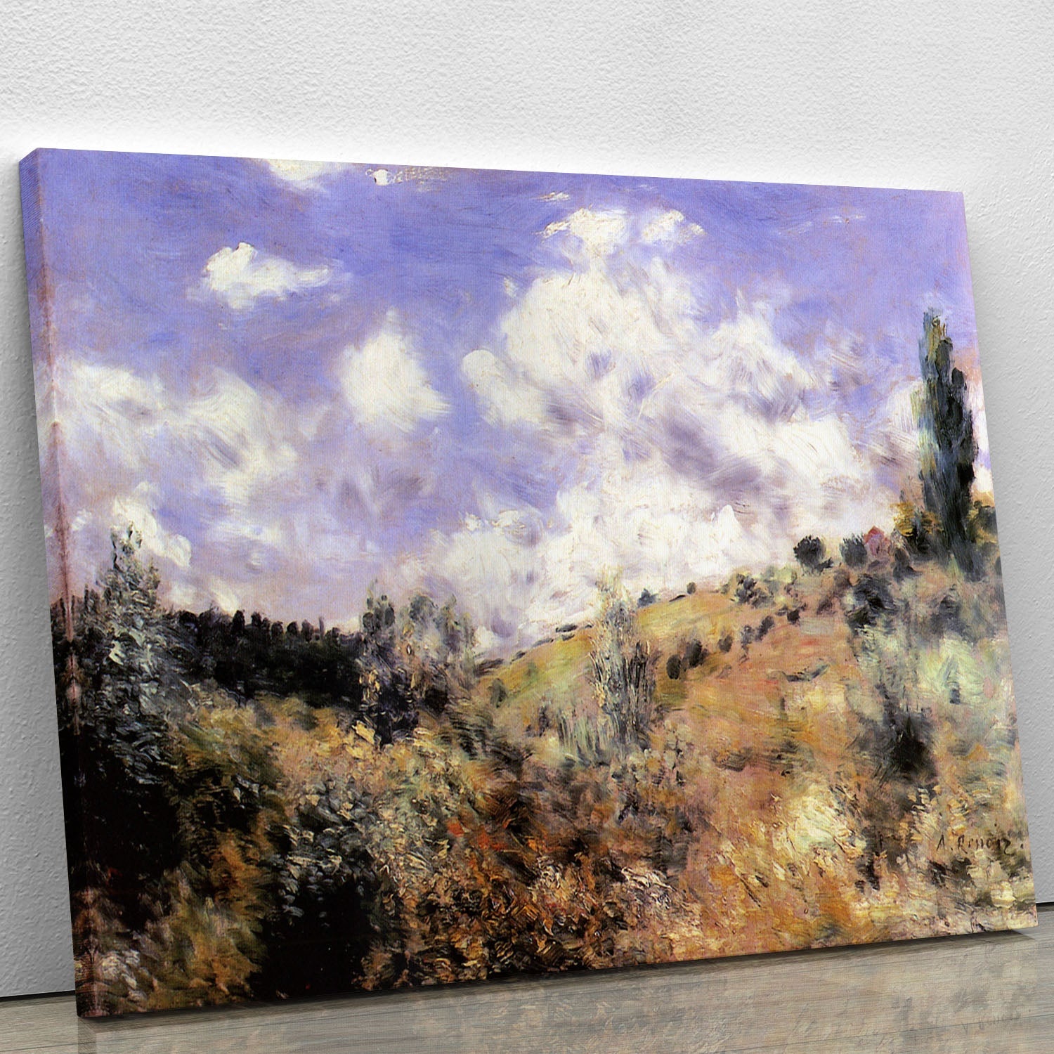 The Blast by Renoir canvas print showcasing vibrant colors and dynamic composition, perfect for home decor.