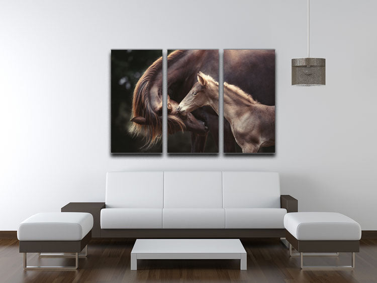 The Bond 3 Split Panel Canvas Print featuring three high-quality canvases with a cohesive design, perfect for home or office decor.