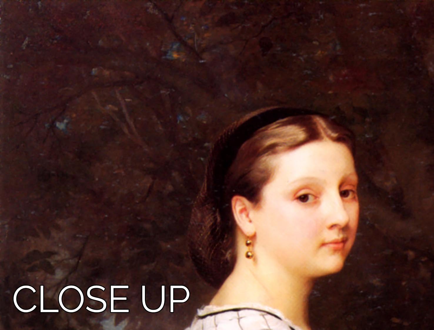 The Countess de Montholon by Bouguereau, displayed as a 3-panel canvas print, showcasing elegant artwork in a sophisticated setting.