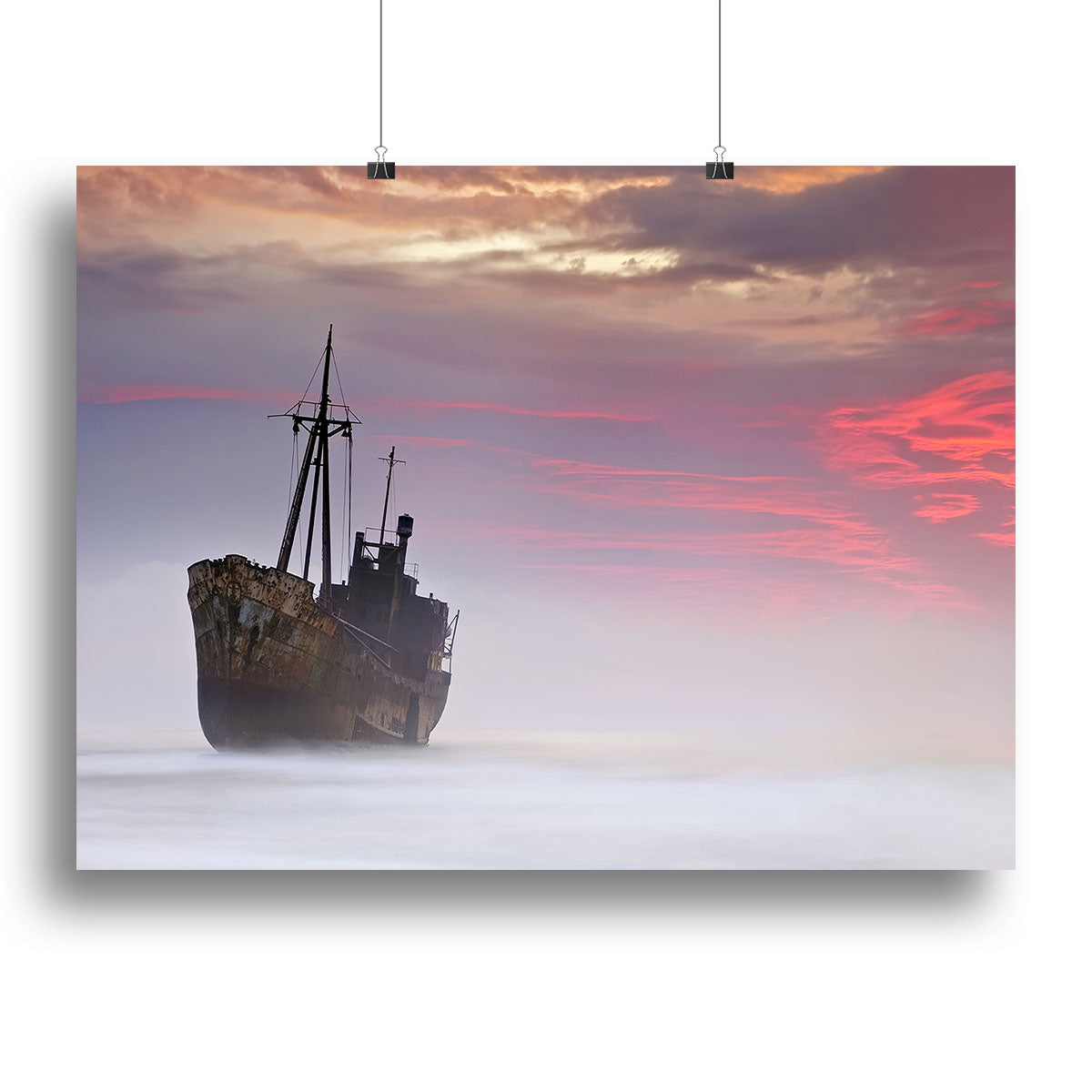 The Dark Traveler canvas print featuring an abstract design with dark tones and intricate details, perfect for modern decor.