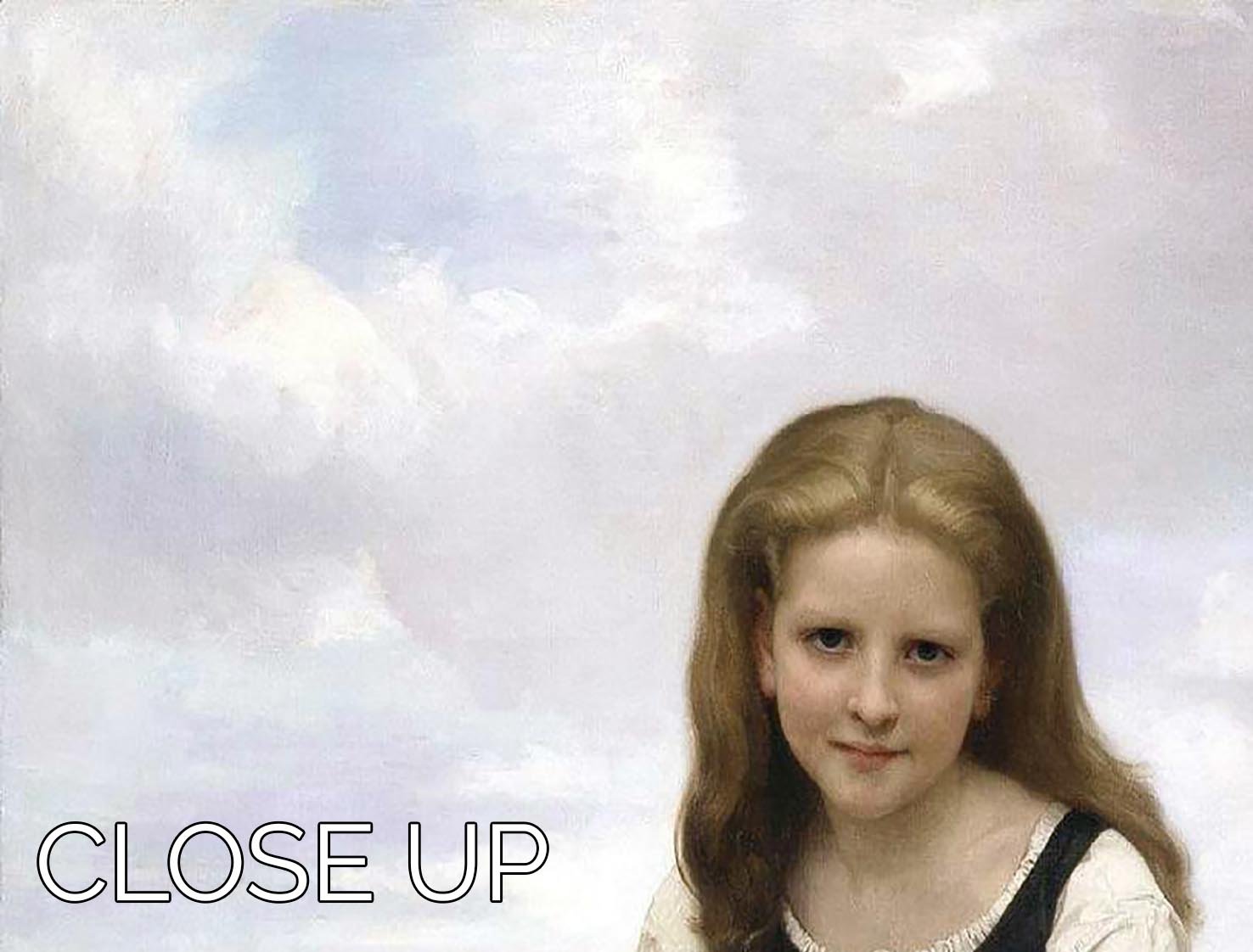 A beautiful 3-panel canvas print of The Elder Sister by Bouguereau, showcasing intricate details and vibrant colors.