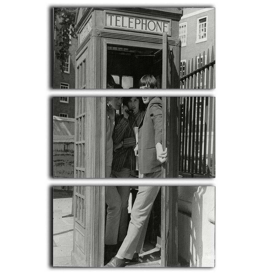 The Kinks calling 3 Split Panel Canvas Print featuring vibrant colors and captivating design, perfect for home decor.