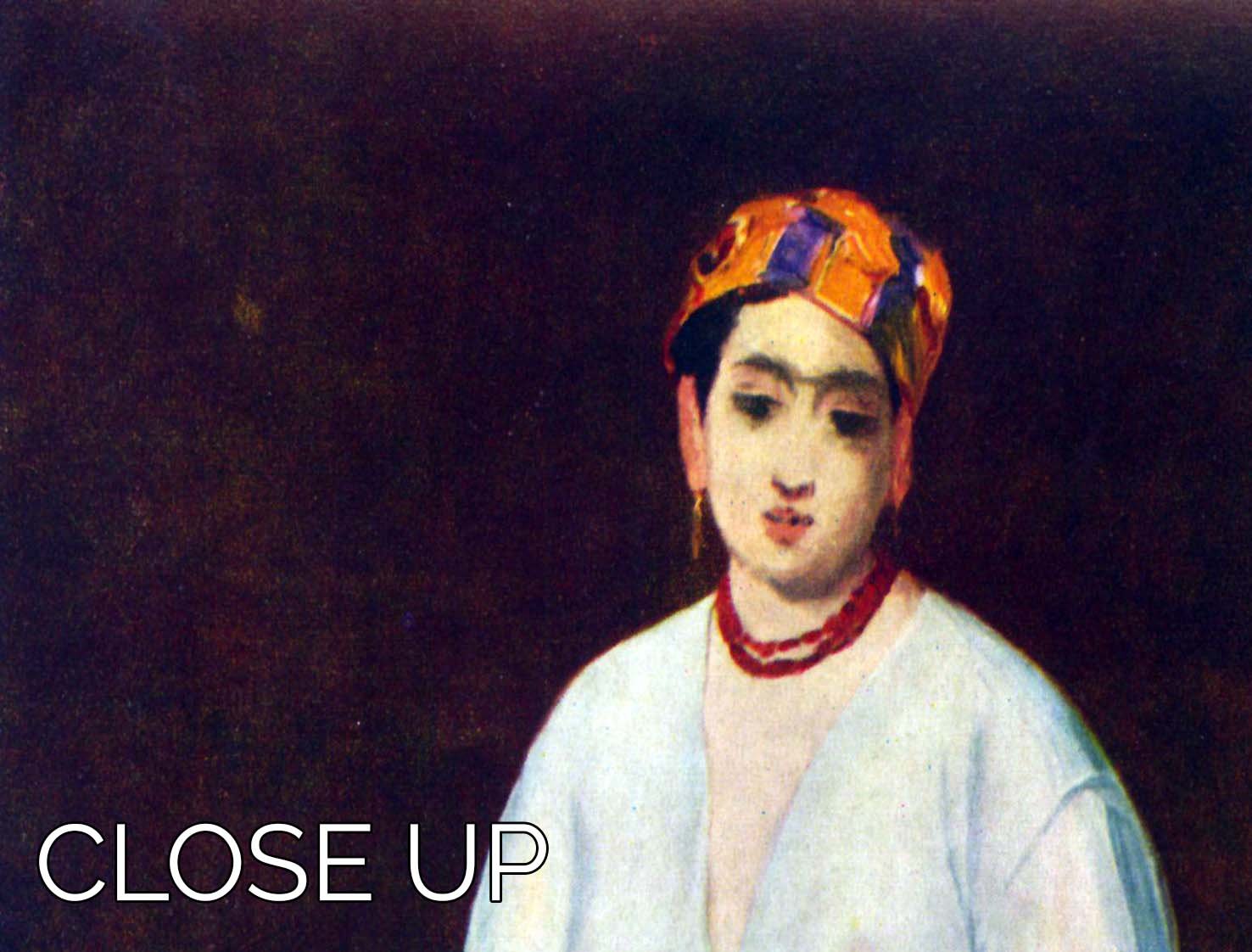 The Sultan by Manet 3 Split Panel Canvas Print featuring three panels of elegant artwork, perfect for home decor.