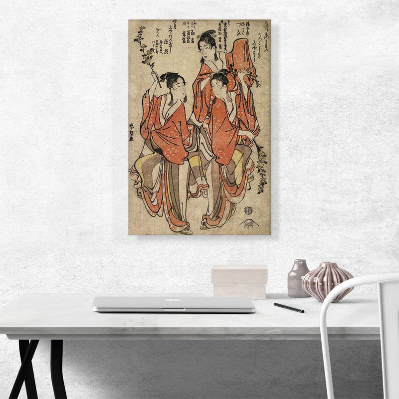 A vibrant collection of floral canvas and poster prints showcasing modern art and nature-inspired designs.