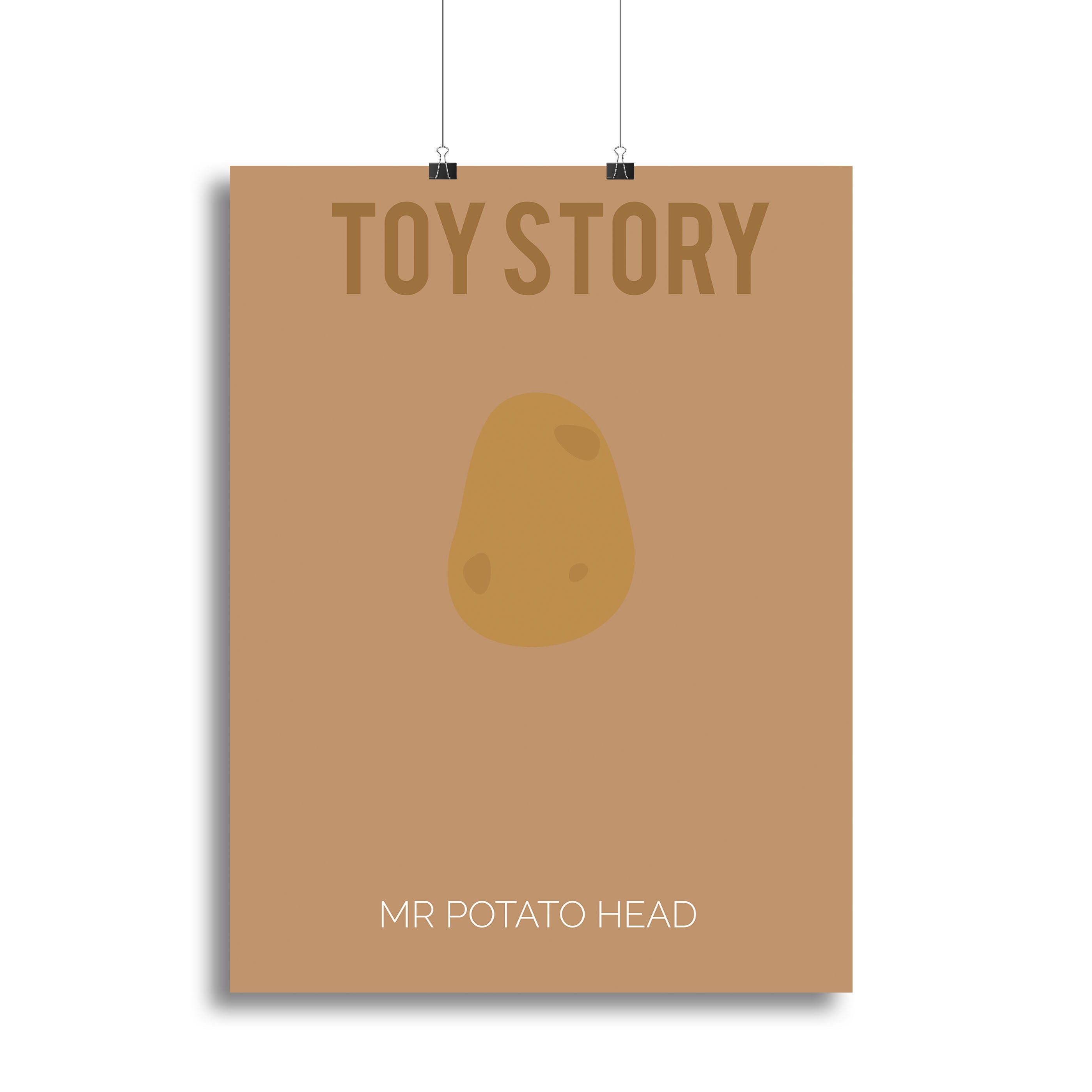 Toy Story Mr Potato Head canvas print featuring vibrant colors and playful design, perfect for fans and decor enthusiasts.
