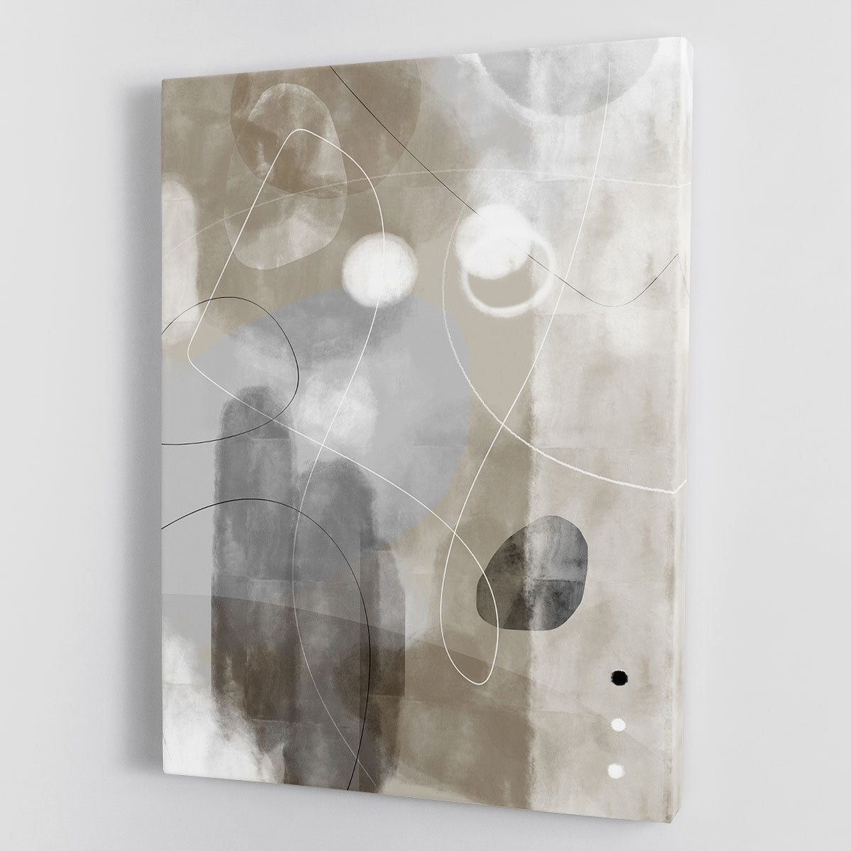 A vibrant Twist Canvas Print showcasing abstract designs, perfect for home or office decor.