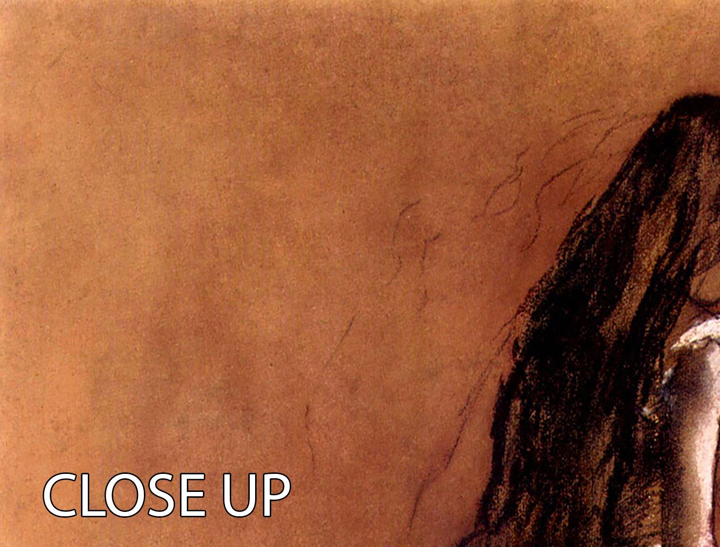 Three-panel canvas print featuring Degas's Two Dancers artwork, showcasing elegant ballet movements.