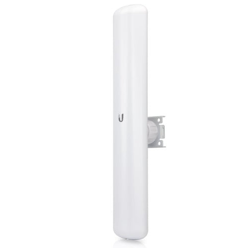 UBIQUITI LiteBeam AC outdoor wireless broadband device with a 16dBi antenna, designed for long-distance connectivity.