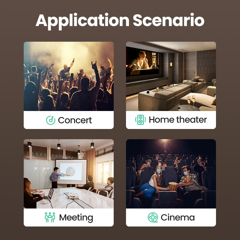 UGREEN 40904 RCA Cable featuring MFi Certified 8-pin connector for iPhone, designed for high-quality audio transmission.