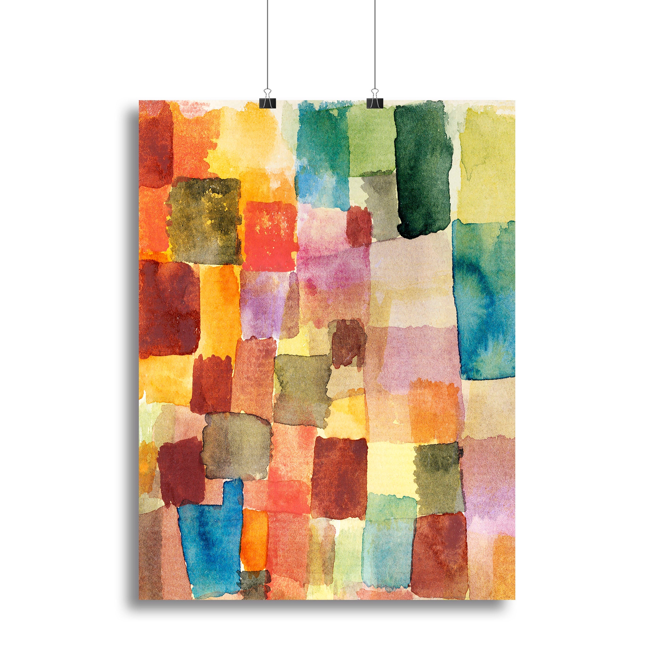 Untitle 1914 No.1 Canvas Print showcasing modern art with vibrant colors and intricate details, perfect for home or office decor.