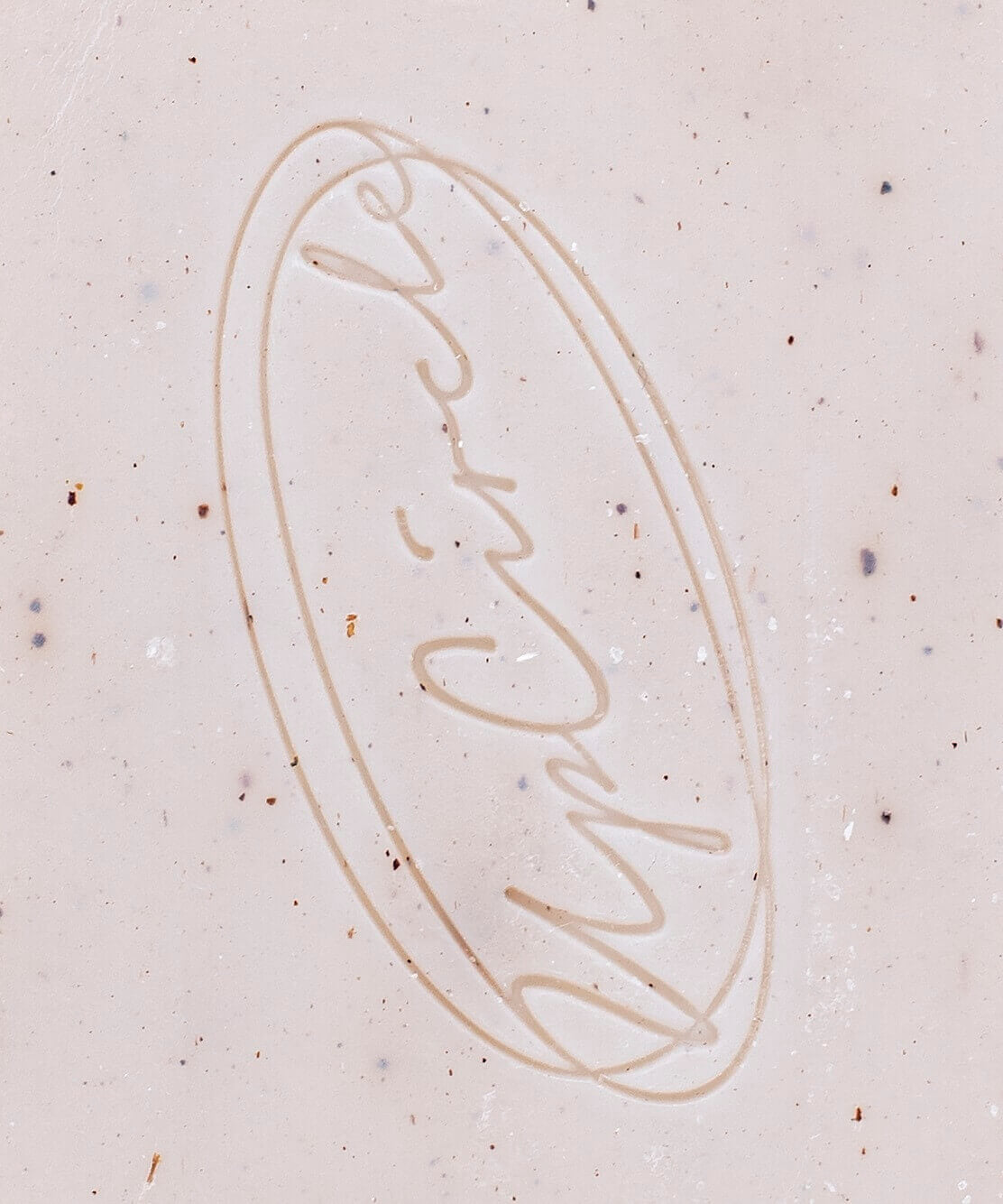 UpCircle Fennel & Cardamom Chai Soap Bar with natural ingredients, showcasing its creamy texture and earthy colors.