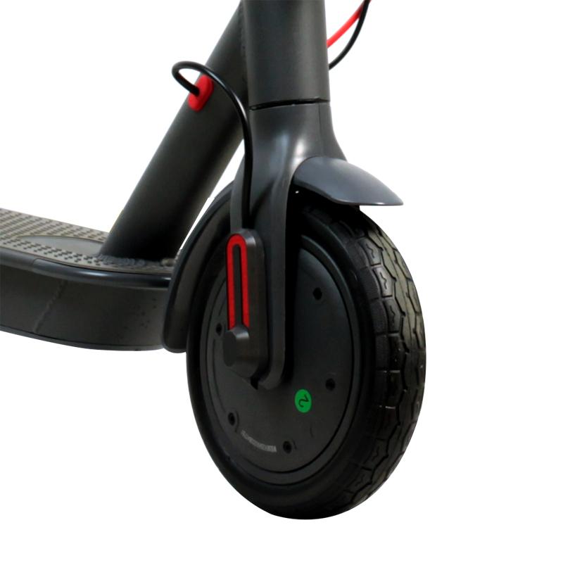 USA Warehouse Shipping 8.5 inch Aluminum Alloy Electric Tyre showcasing its sleek design and durable construction.