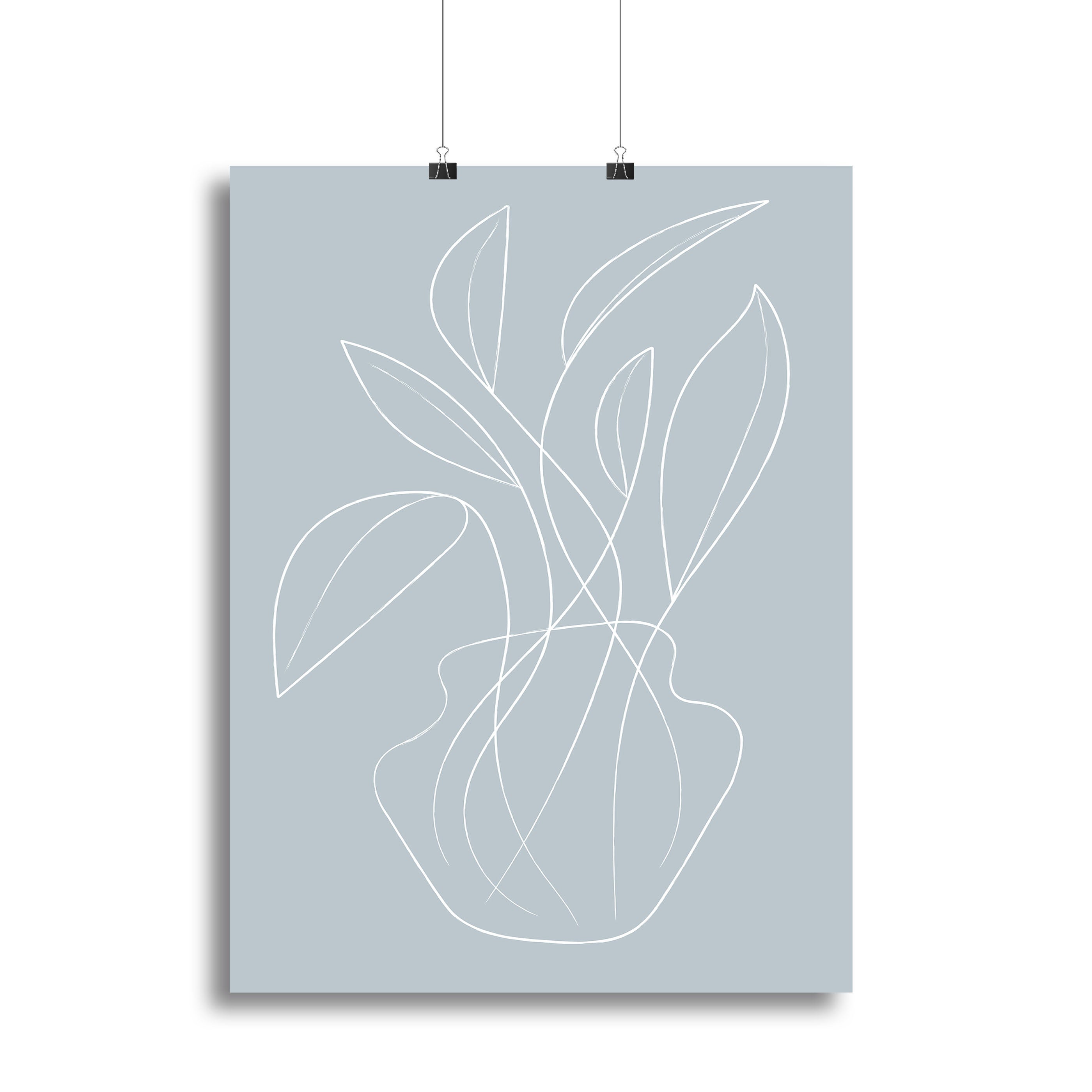 A beautiful Vase Lines Canvas Print showcasing elegant lines and modern art design, perfect for enhancing any interior space.