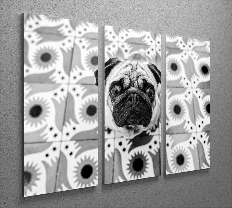 VudAo 3 Split Panel Canvas Print showcasing a vibrant and cohesive design, perfect for enhancing any living space.