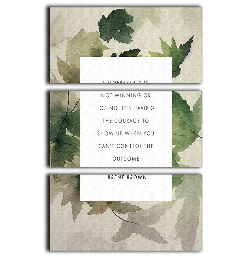 Vulnerability 3 Split Panel Canvas Print featuring three cohesive and captivating designs, perfect for enhancing any living space.