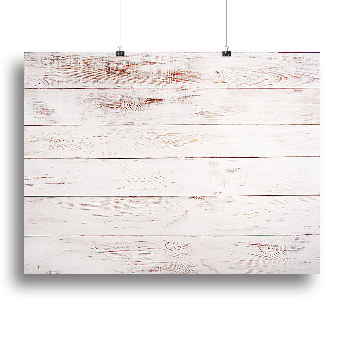 A beautiful white and brown rustic canvas print showcasing a blend of modern and rustic design elements, perfect for home decor.