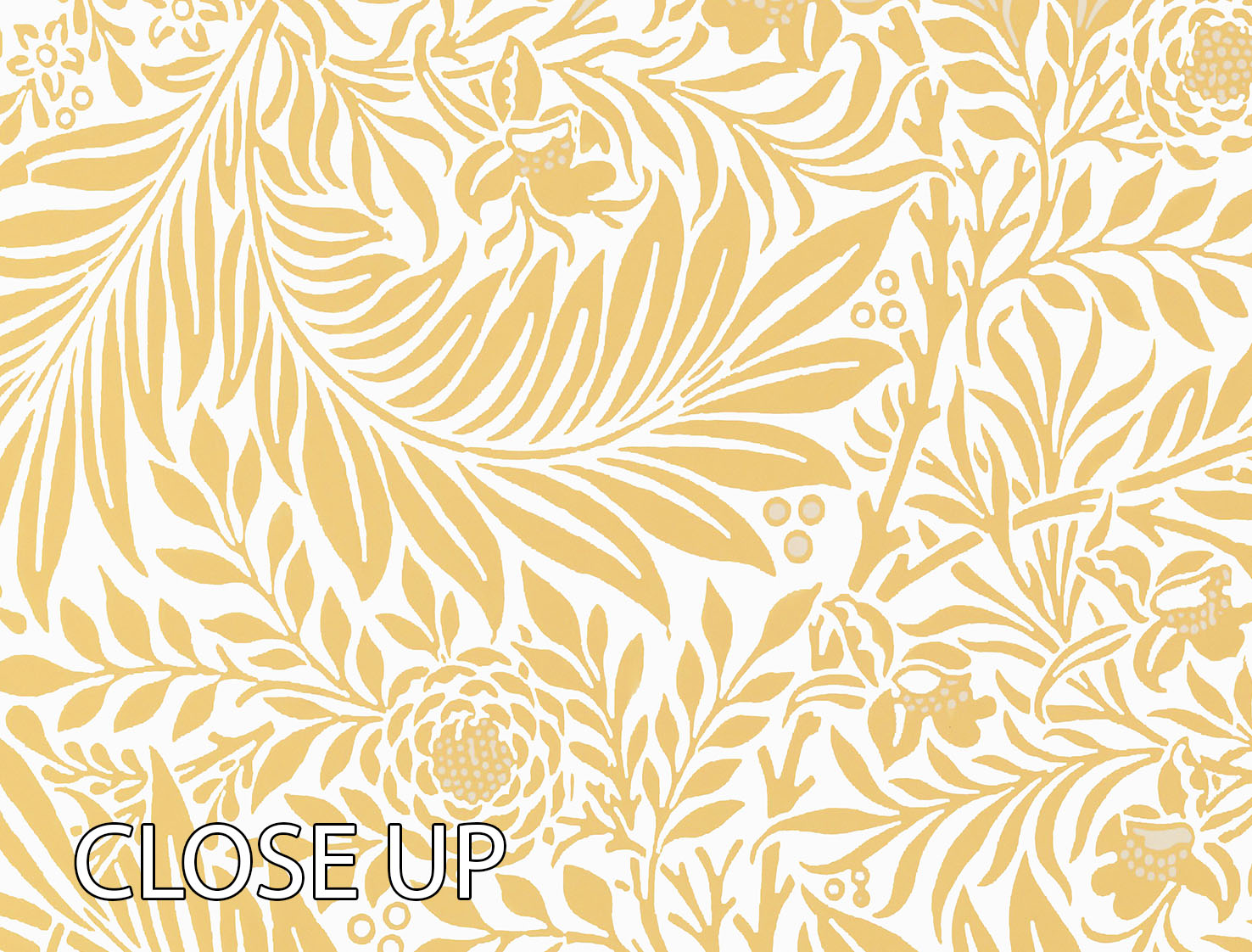 William Morris Larkspur 3 Split Panel Canvas Print featuring intricate floral designs in vibrant colors, ideal for home decor.