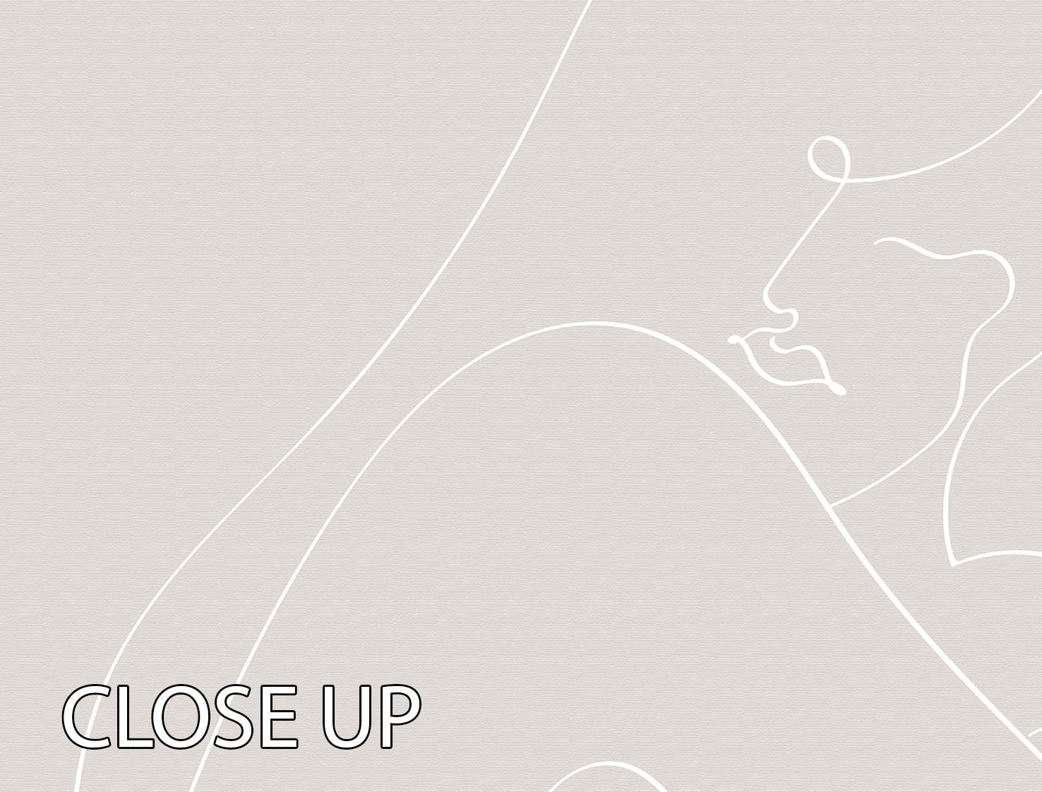 A sophisticated 3-panel canvas print featuring elegant white line art, perfect for modern home decor.