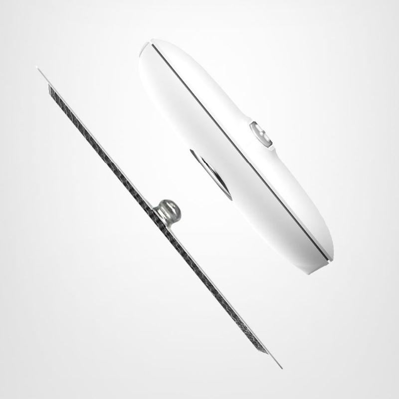 XiaomiYoupin LF Leravan Massager with gel pads for full body muscle relaxation, featuring a sleek alloy design and touch-sensitive controls.