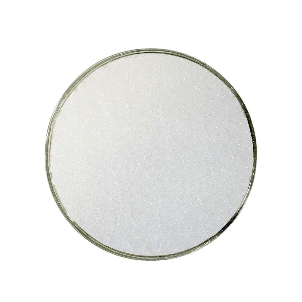 A bag of Xylitol Crystal Powder, a natural sweetener, showcasing its white crystalline texture and resealable packaging.