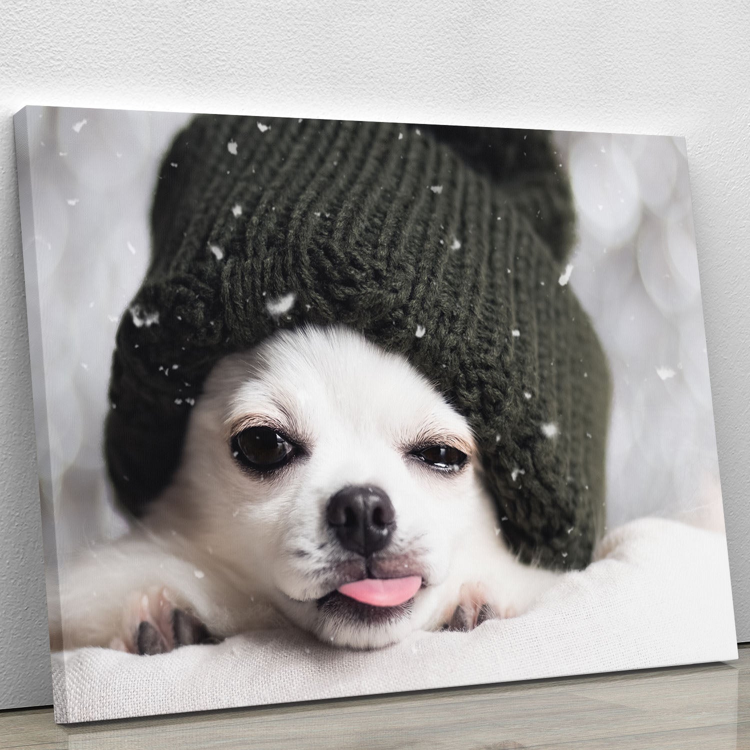 Yah boo Canvas Print showcasing vibrant colors and modern design, perfect for home decor.