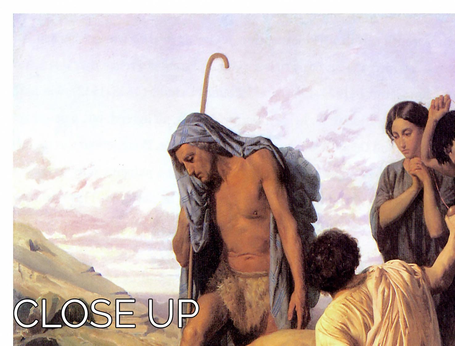 Zenobia 1850 By Bouguereau 3 Split Panel Canvas Print showcasing elegant artwork in three panels.