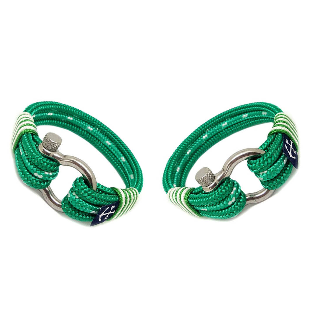 Antrim Couple Nautical Bracelets featuring matching designs with nautical elements, symbolizing love and connection.