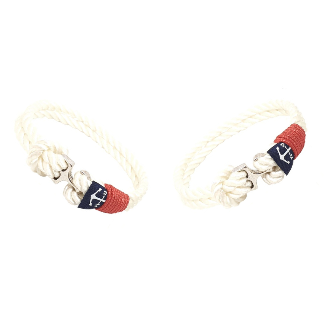 Daithi Couple Nautical Bracelets featuring a unique nautical design, symbolizing love and connection for couples.