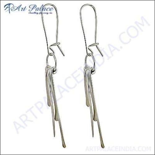 Elegant 925 silver earrings featuring a checker cut pear lapis gemstone, showcasing a unique design and vibrant color.