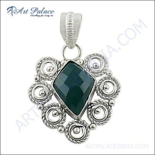 A pair of elegant 925 silver earrings featuring a checker cut pear lapis gemstone, showcasing intricate craftsmanship and a stunning design.